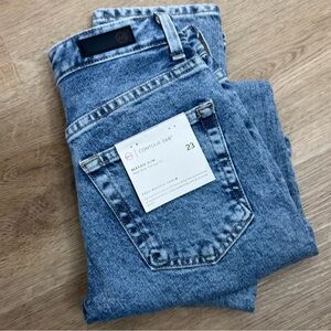 NWT AG Alexxis Slim High Rise Vintage Fit Full Motion Denim Size 23
